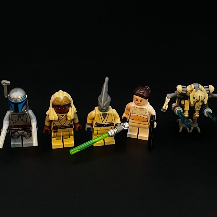 Lego - Star Wars - Regular - Geonosis Arena Minifigure Lot #2 - 2000-2010 - Danmark