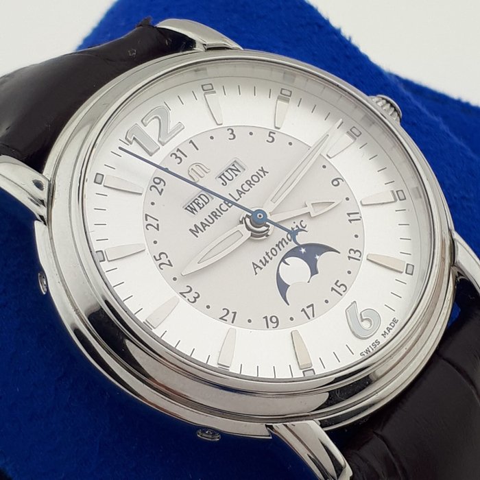 Maurice Lacroix - Masterpiece Masterpiece Phases de Lune Triple Date Automatic - MP6347 - Mænd - 2011-nu