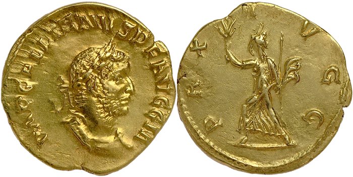 Romarriket. Gallienus (AD 253-268). Aureus Rome Mint - 257 A.D. - with provenance - EXTREMELY RARE