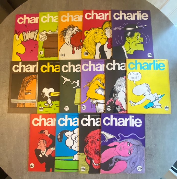 Charlie Mensuel - 50 Magasiner - Første udgave - 1969/1973