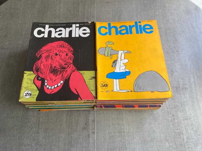 Charlie Mensuel - 50 Magasiner - Første udgave - 1969/1973