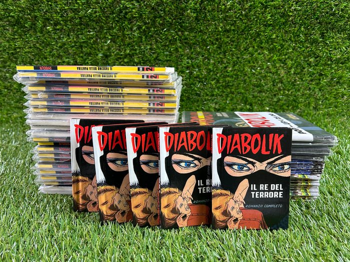 Diabolik 58x albi assortiti - 58 Comic - Første udgave - 2000