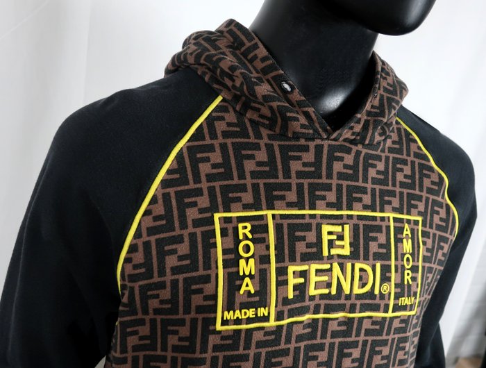 Fendi Roma FF Signature - Hættetrøje