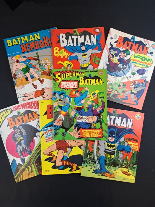 Superman e Batman Speciale e Batman Mondadori - 7 Comic - 1967/1968