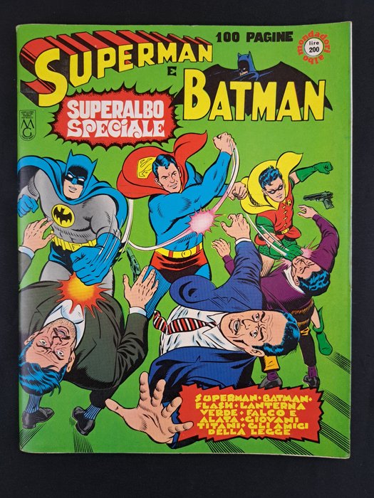 Superman e Batman Speciale e Batman Mondadori - 7 Comic - 1967/1968