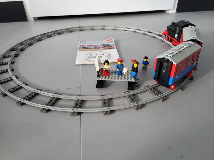 Lego - Toge - 7715 - Lego trein met station - 1980-1990 - Danmark