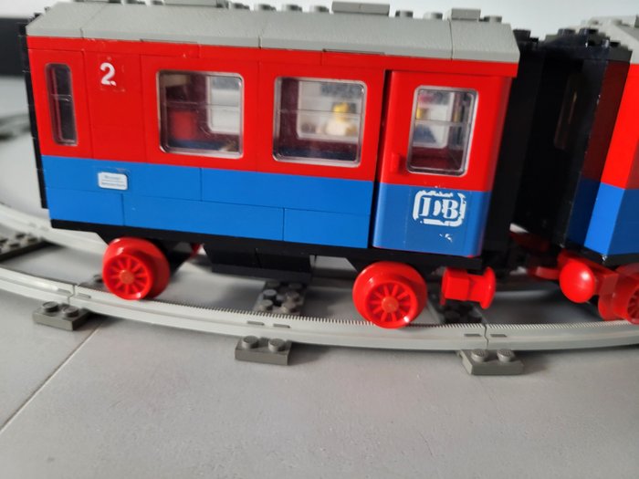 Lego - Toge - 7715 - Lego trein met station - 1980-1990 - Danmark