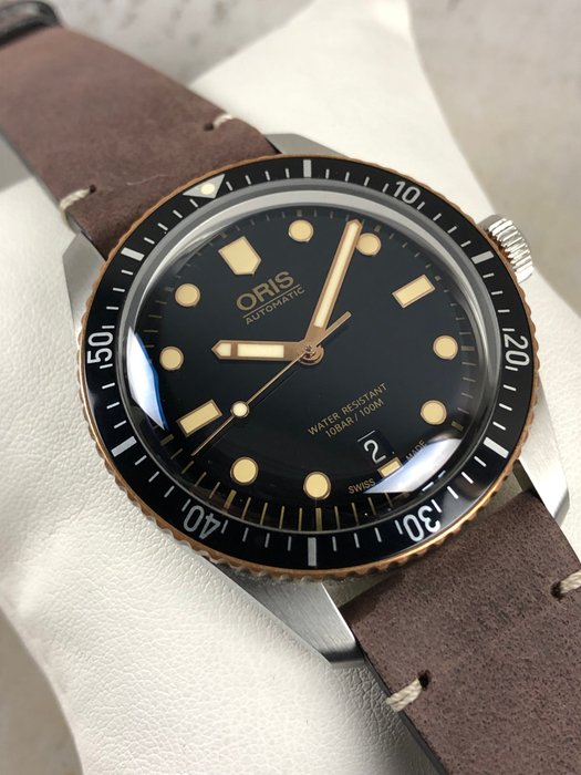 Oris - Divers Sixty Five Automatic - Ingen mindstepris - 01 733 7707 4354-07 5 20 55 - Mænd - 2011-nu