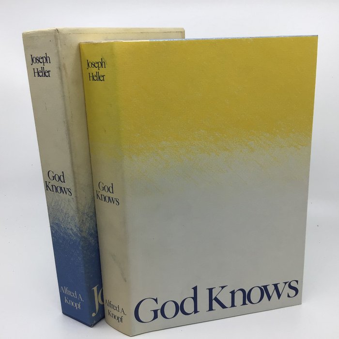 Signed; Joseph Heller - God Knows (limited edition no 301/350 signed by author) - 1984