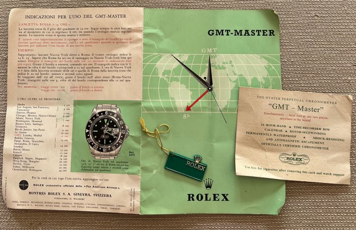 Rolex - GMT Master - Reference 1675 - 3 items