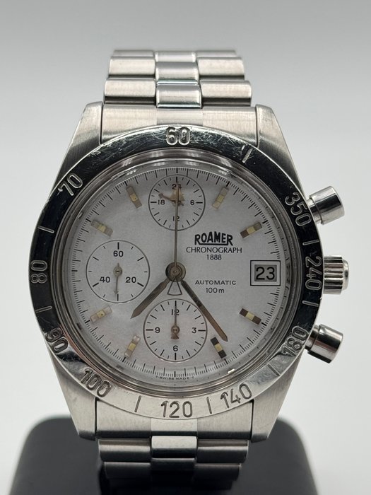 Roamer - chronograph 1888 automatic 100m lemania 5100 - Unisex - 1990-1999