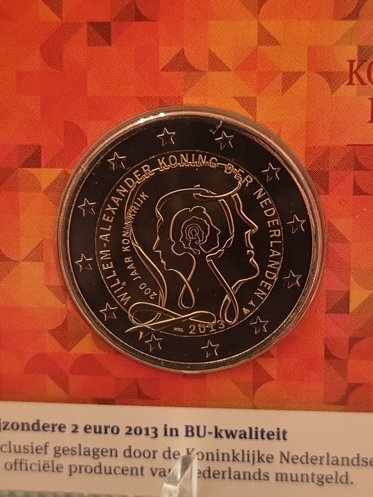 Frankrig Holland 5 Euro 2013/2020 (5 coincards)  (Ingen mindstepris)