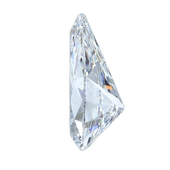 1 pcs Diamant  (Natur)  - 071 ct - Pære - D (farveløs) - VVS1 - Gemological Institute of America (GIA)