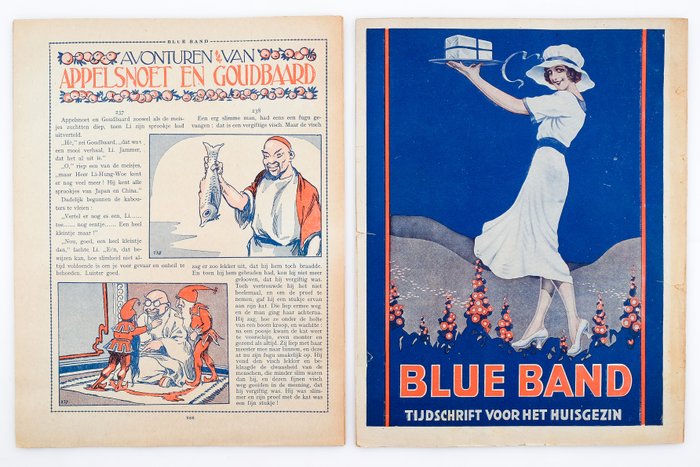 A.M. de Jong / G. van Raemdonck - Blue Band: Appelsnoet en Goudbaard + Victory - 1925-1927