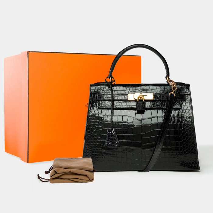 Hermès - Kelly 28 - Håndtaske