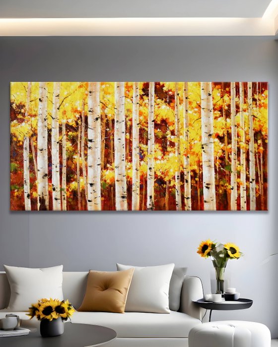 CleliaArt - Golden Aspens