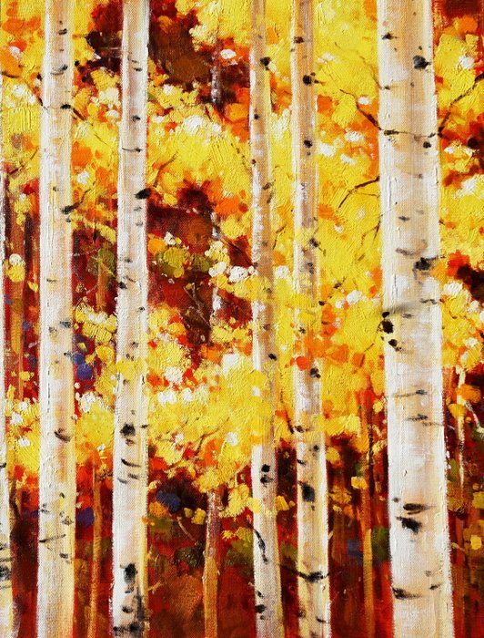 CleliaArt - Golden Aspens