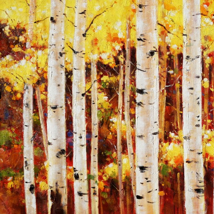 CleliaArt - Golden Aspens