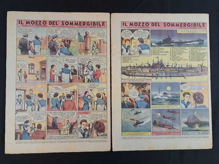 Topolino Giornale nn. 421/479 - 1941 Completa - 58 Comic - Første udgave