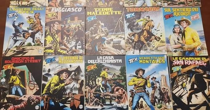 Tex nn. 501/600 - Sequenza completa - 100 Comic - Første udgave