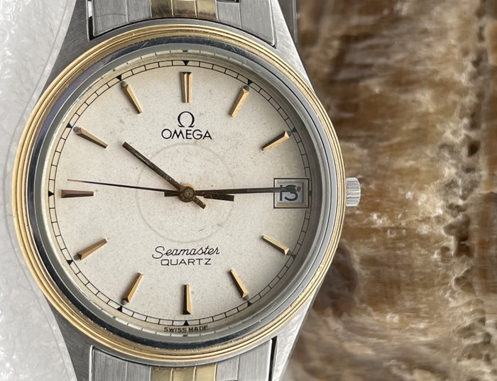 Vintage - Omega - Ref. 196 0217 - Seamaster - Caliber 1332 - Quartz - Ingen mindstepris - Mænd - 1970-1979