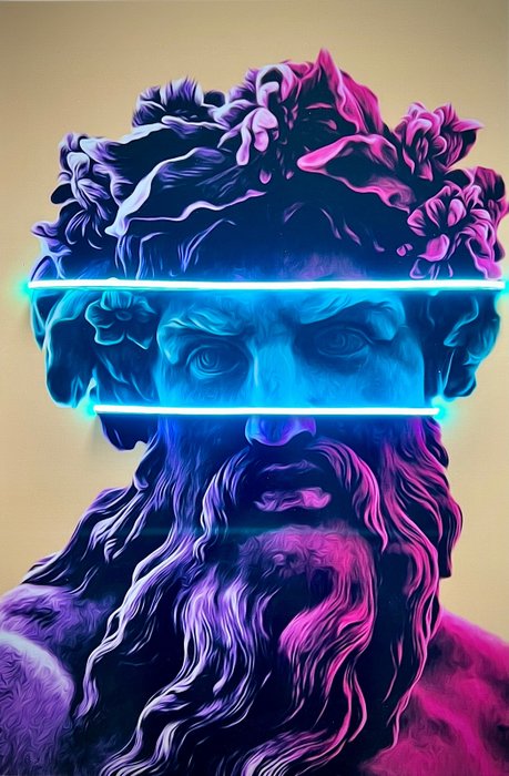 LEDMansion (1995) - Zeus Yellow Led Wall Art