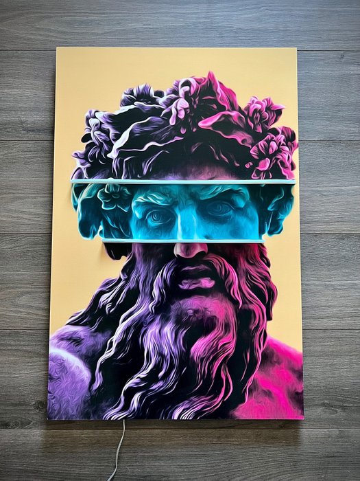 LEDMansion (1995) - Zeus Yellow Led Wall Art