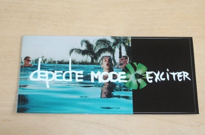 Depeche Mode - Backstage pass, Sticker - 2001