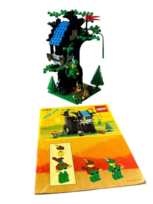 Lego - 6054 - Forestman Hideout - 1980-1990 - Holland