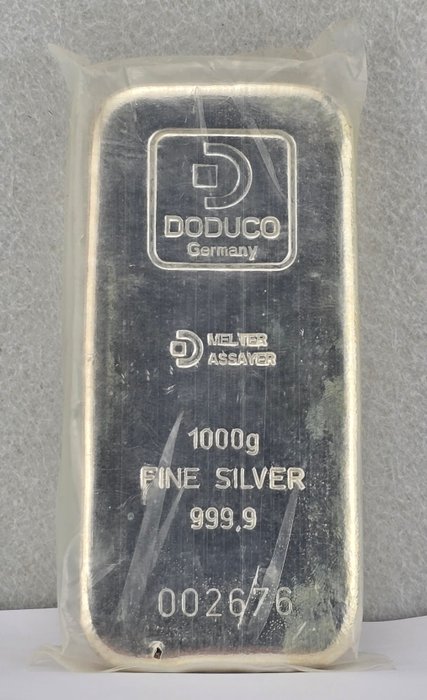 1 kilogram - Sølv 999 - Doduco - NO RESERVE PRICE - Forseglet  (Ingen mindstepris)