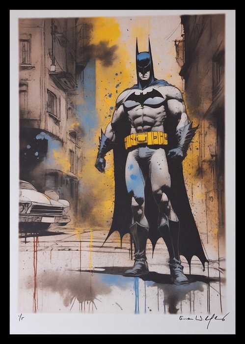 Batman - watercolor edition by Emma Wildfang - Large size