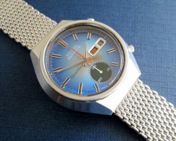 Seiko - 5 Sports 6139-8040 Speed-Timer - Ingen mindstepris - Mænd - 1970-1979