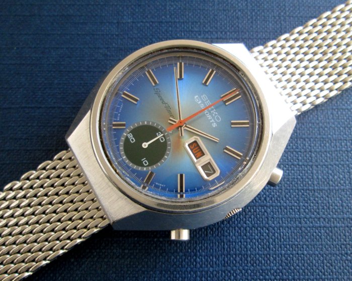 Seiko - 5 Sports 6139-8040 Speed-Timer - Ingen mindstepris - Mænd - 1970-1979