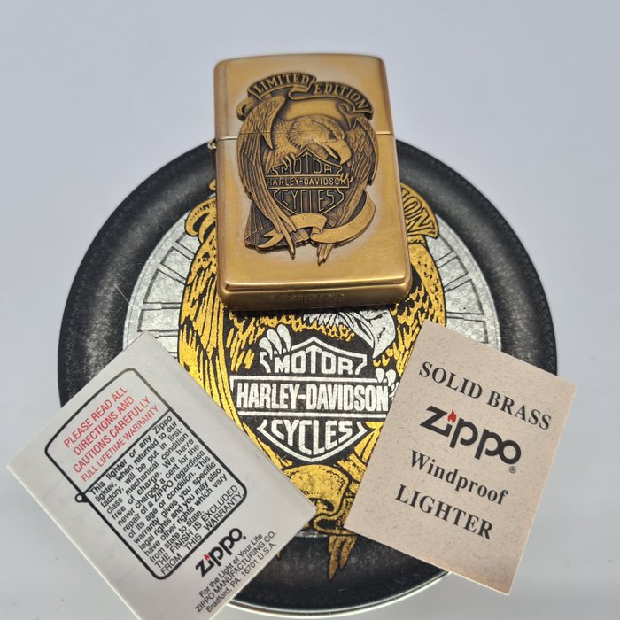 Zippo - Harley Davidson - Lighter - Messing