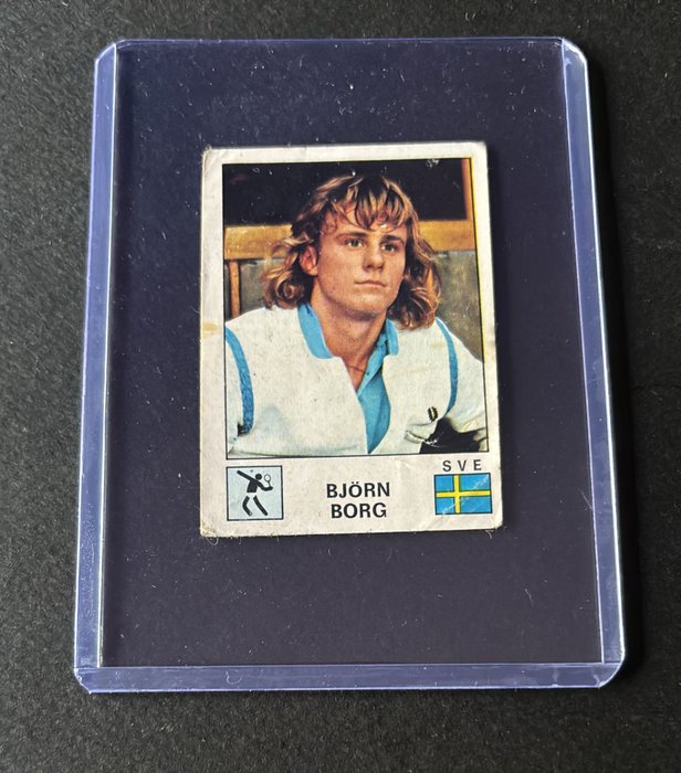 Panini - Sport Vedettes - #202 Björn Borg Rookie Sticker