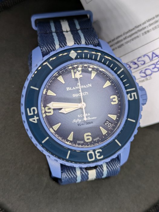 Swatch - Atlantic Ocean - Ingen mindstepris - Mænd - 2023/24