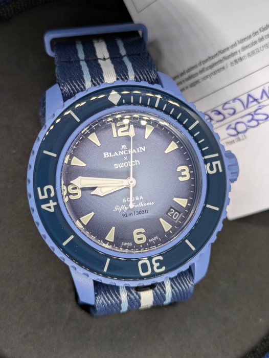 Swatch - Atlantic Ocean - Ingen mindstepris - Mænd - 2023/24