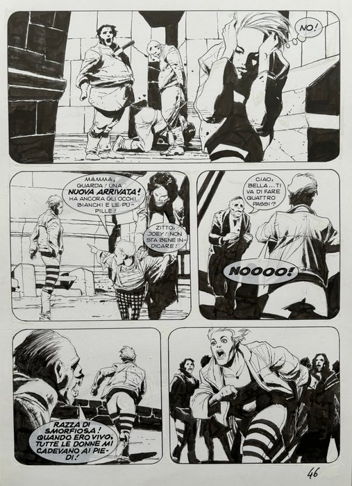 Roi, Corrado - Original page - Brendon - n. 79 "La sposa in nero" - 2011