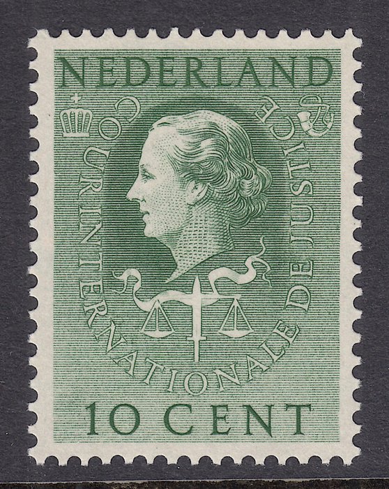 Holland 1951 - Cour Internationale de Justice - NVPH D34