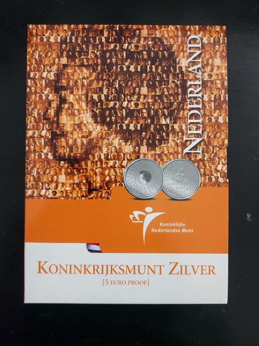 Holland. 5 Euro 2004/2006 (3 monete) Proof  (Ingen mindstepris)