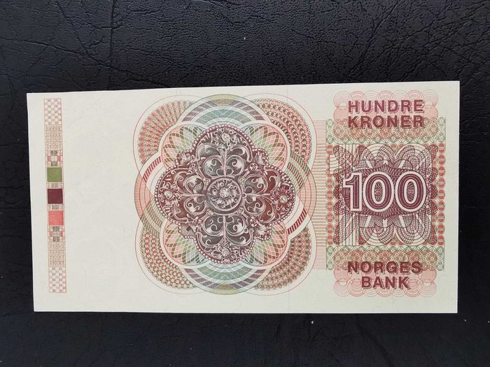 Norge. - 4 x 100 Kroner 1979 - Pick 41b - consecutive  (Ingen mindstepris)