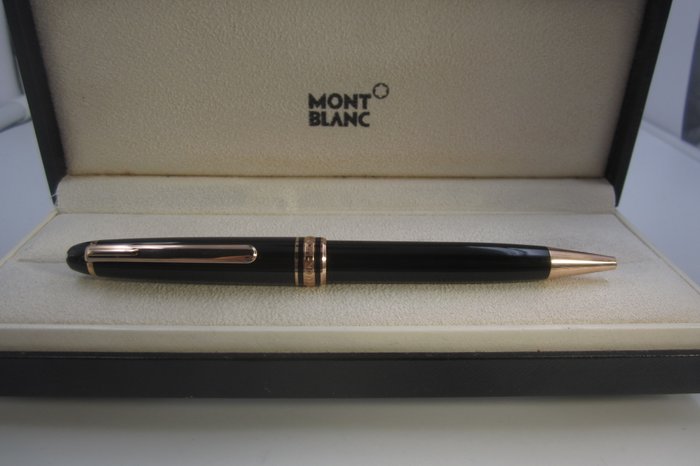 Montblanc - Meisterstuck 164 rifiniture oro rosa - Germania Anni '90 - Kuglepen