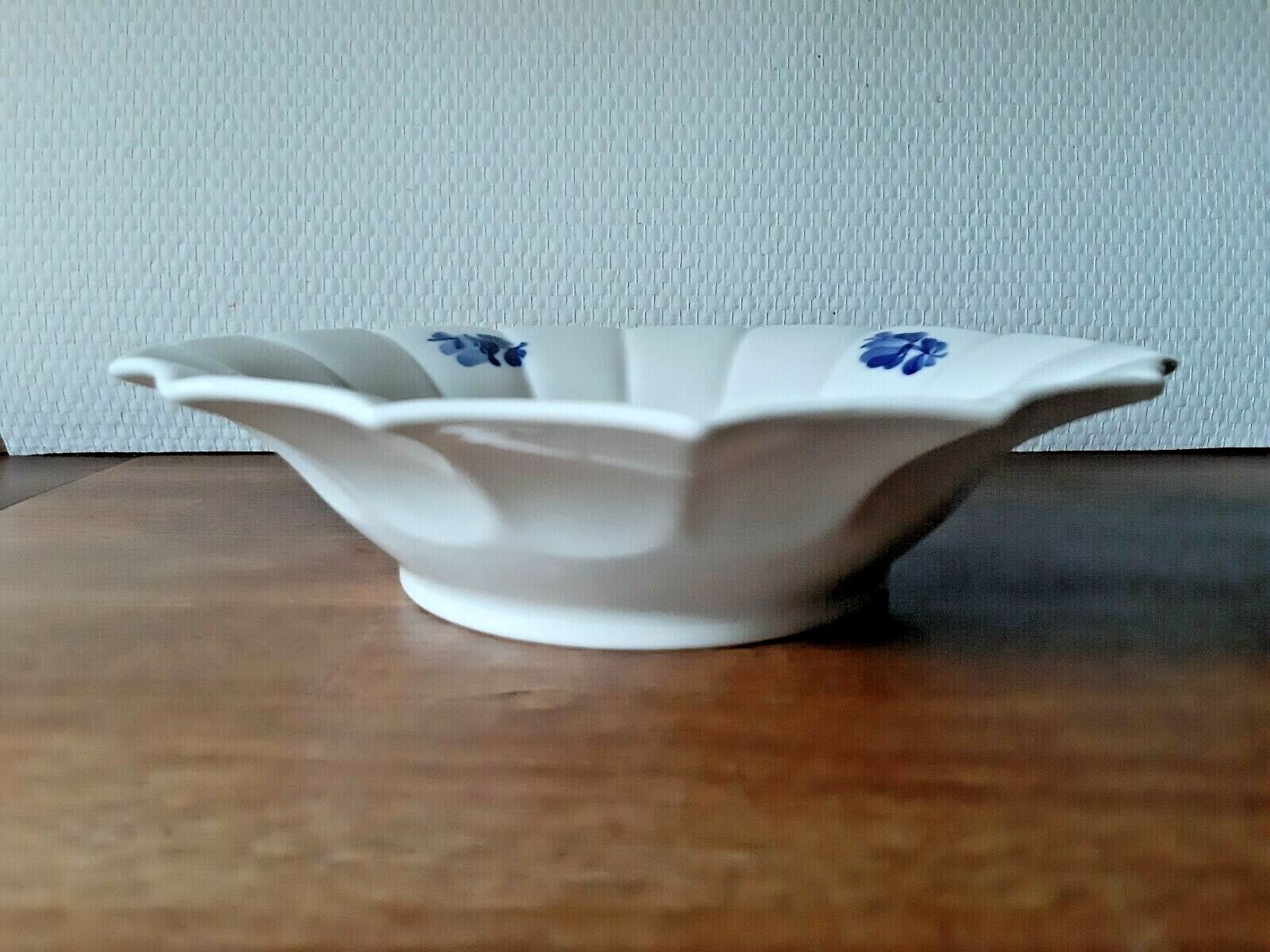 BLUE FLOWER Angular serving BOWL Royal Copenhagen # 10-8557 Factory Second