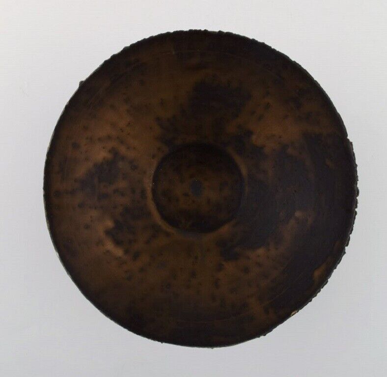 Eli Keller (b 1942) Sweden Unique bowl in glazed stoneware Japanese style