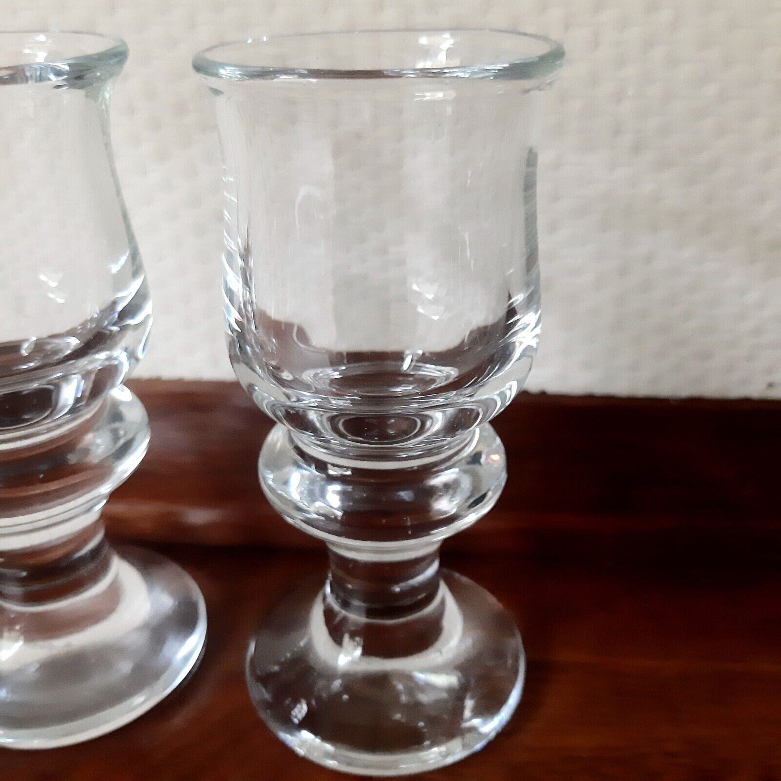 2 TIVOLI Cordial Schnapps Shot Akvavit Glasses 105 cm PER LUTKEN HOLMEGAARD