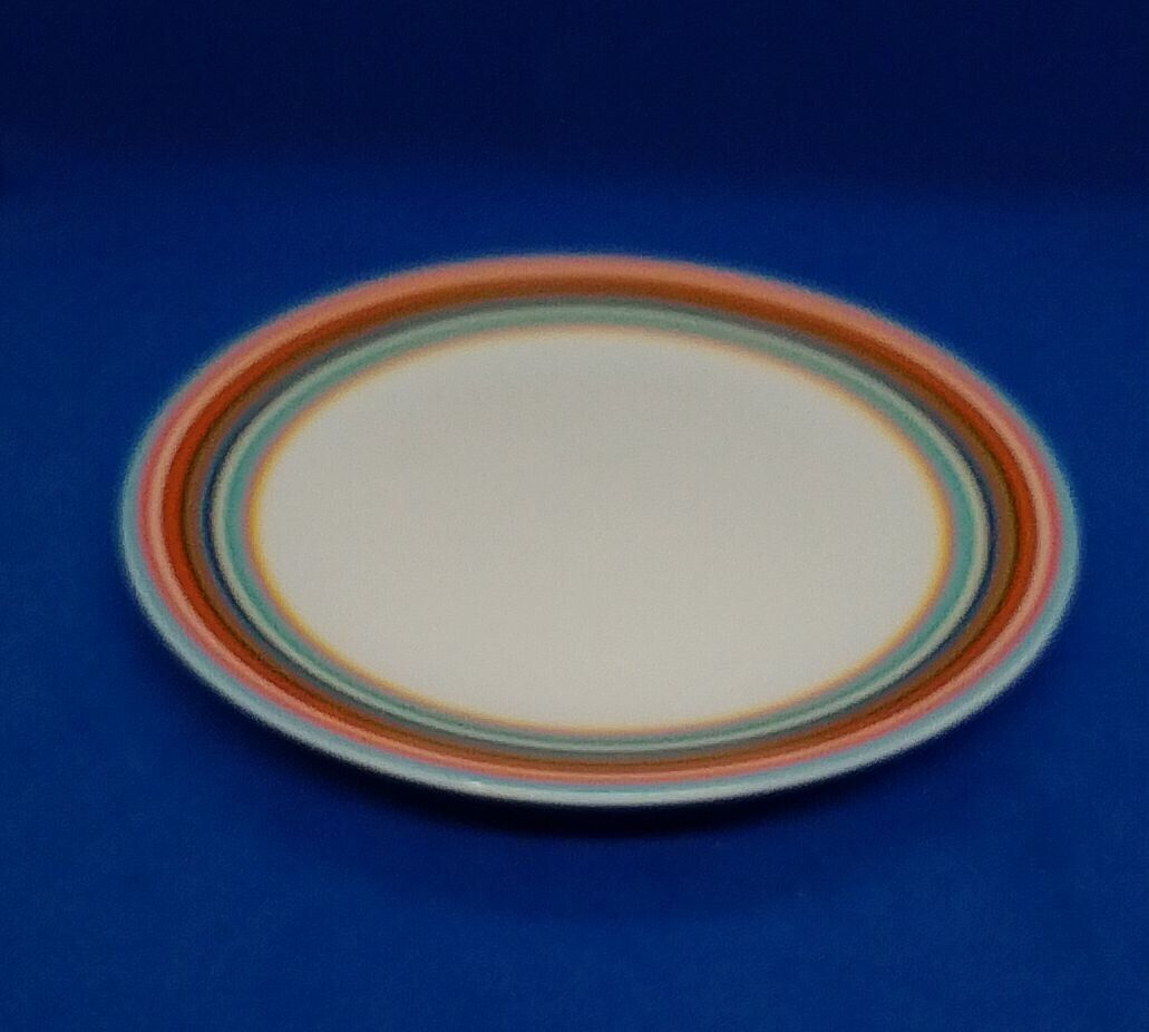 1 piece iittala origo plate colorful striped diameter approx 20 cm unit price € 19