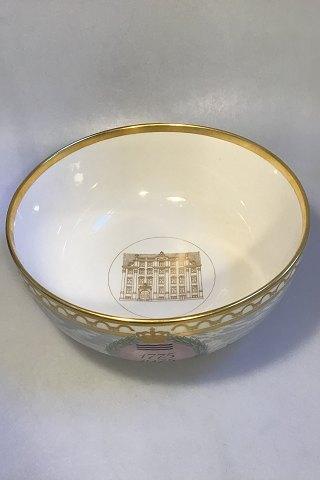 Royal Copenhagen Commemorative  Bowl 1775-1975