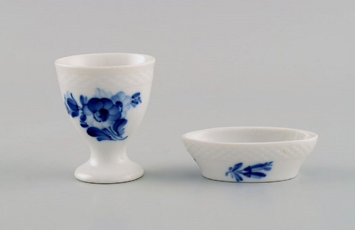 Five parts Royal Copenhagen Blue Flower Braided porcelain