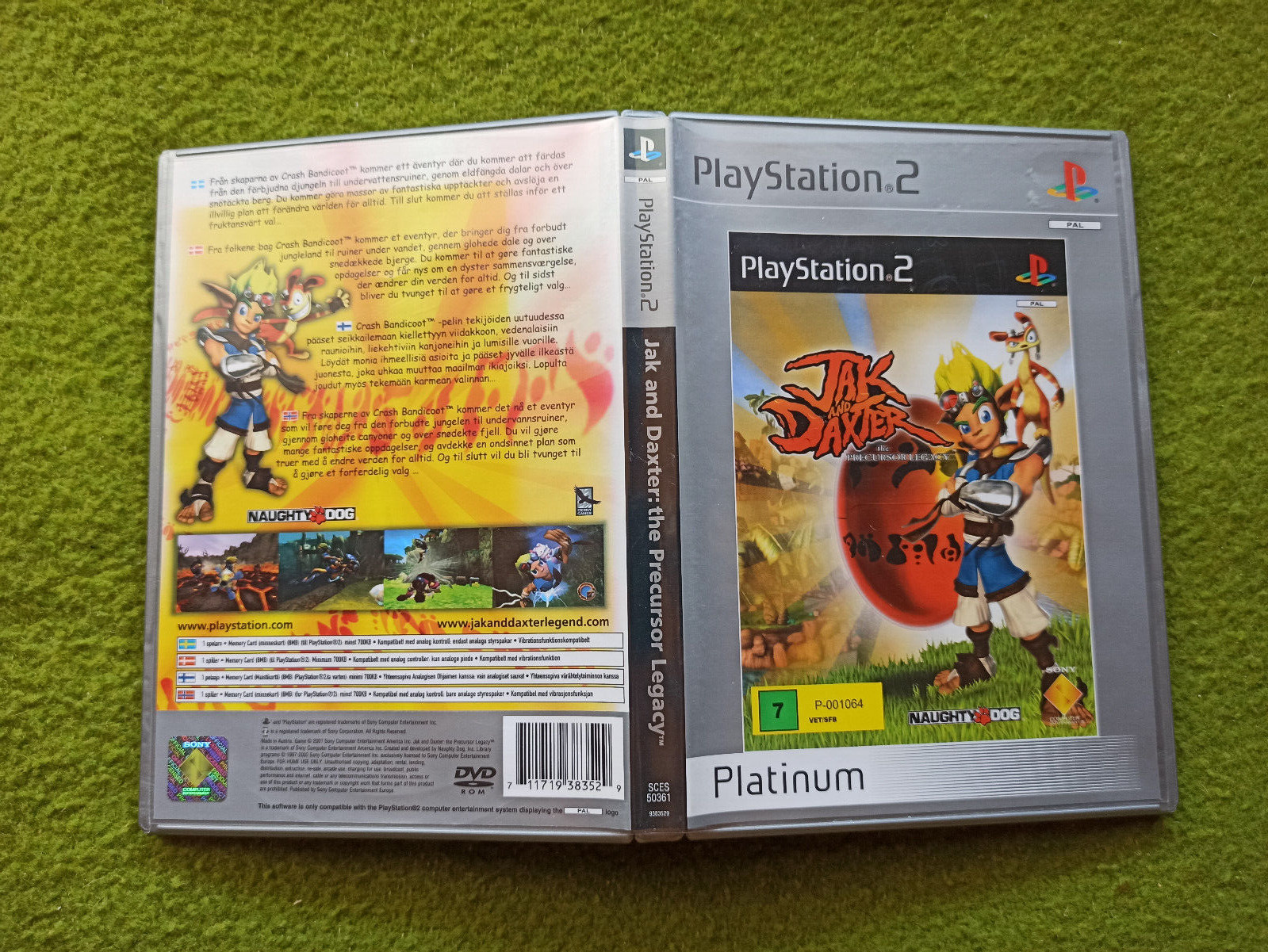 *SONY Playstation 2 PS2* Jak  Daxter The Precursor Legacy Platinum - PAL