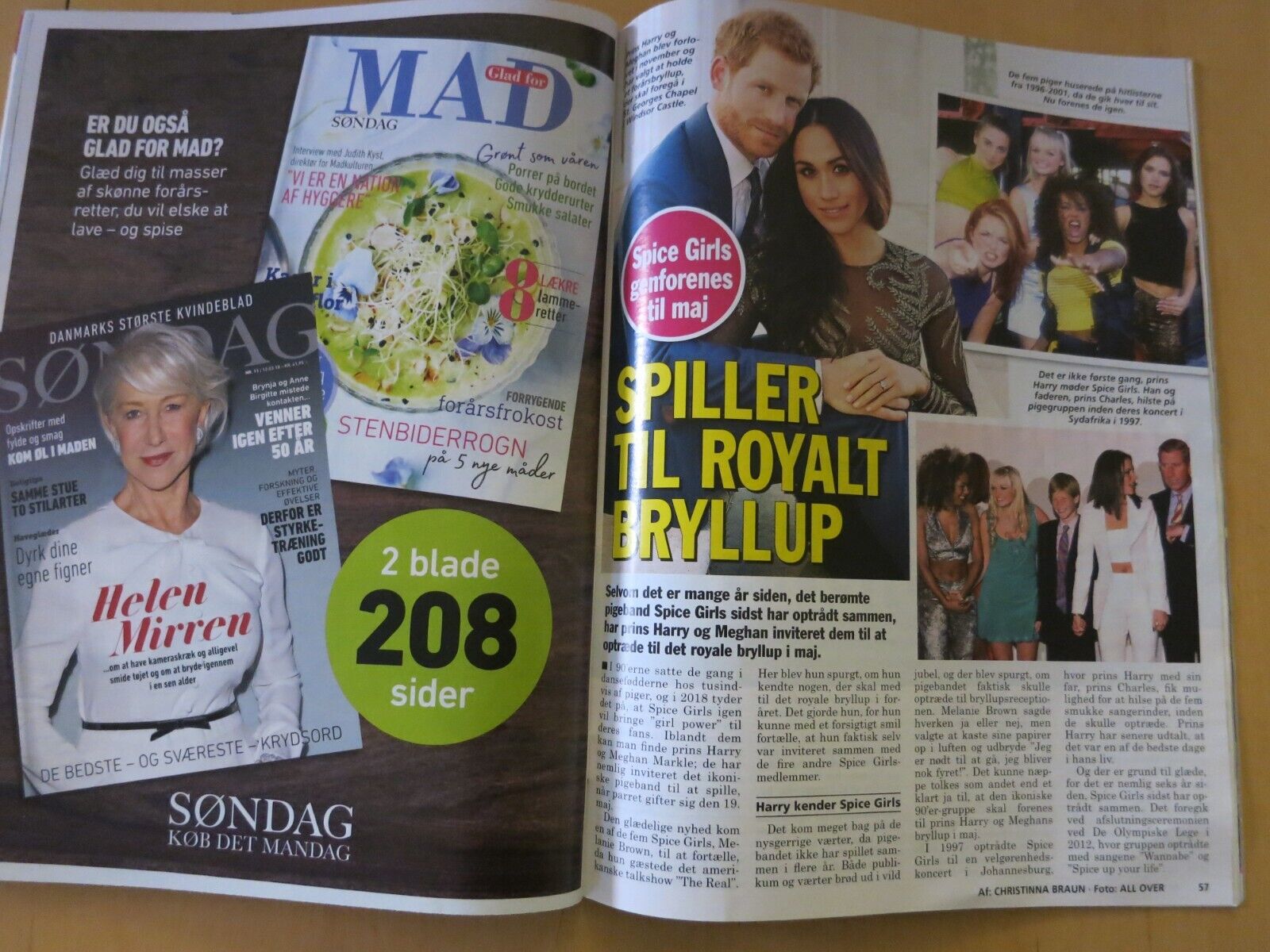 Mag ROYAL Queen Margrethe Nikolai MAXIMA Kate MEGHAN Kim Larsen SANNE Fonda Q54